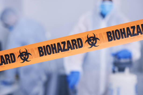 Professional Blood Cleanup technician working in Baltic, SD